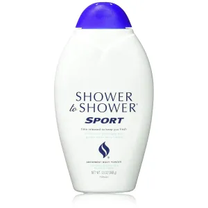 SHOWER TO SHOWER Body Powder Sport 8 oz (Pack of 3)