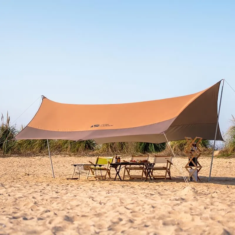 Silver Digital Tarp Coated Oxford 520 Firmament Mobi Exceptional value With Large Cloth Garden