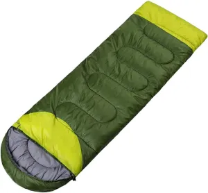 Sleeping Bags for Adults 3 Seasons Camping–Large Warm Lightweight Envelope Sleeping Bags with Compression Sack Ideal Gear for Hiking Backpacking