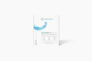 SNOW Diamond Wired Whitening Kit - Sensitive Teeth Whitening Kit - Whitens & Repairs Teeth 6 Months of Treatment Gentle & Enamel Safe Blue