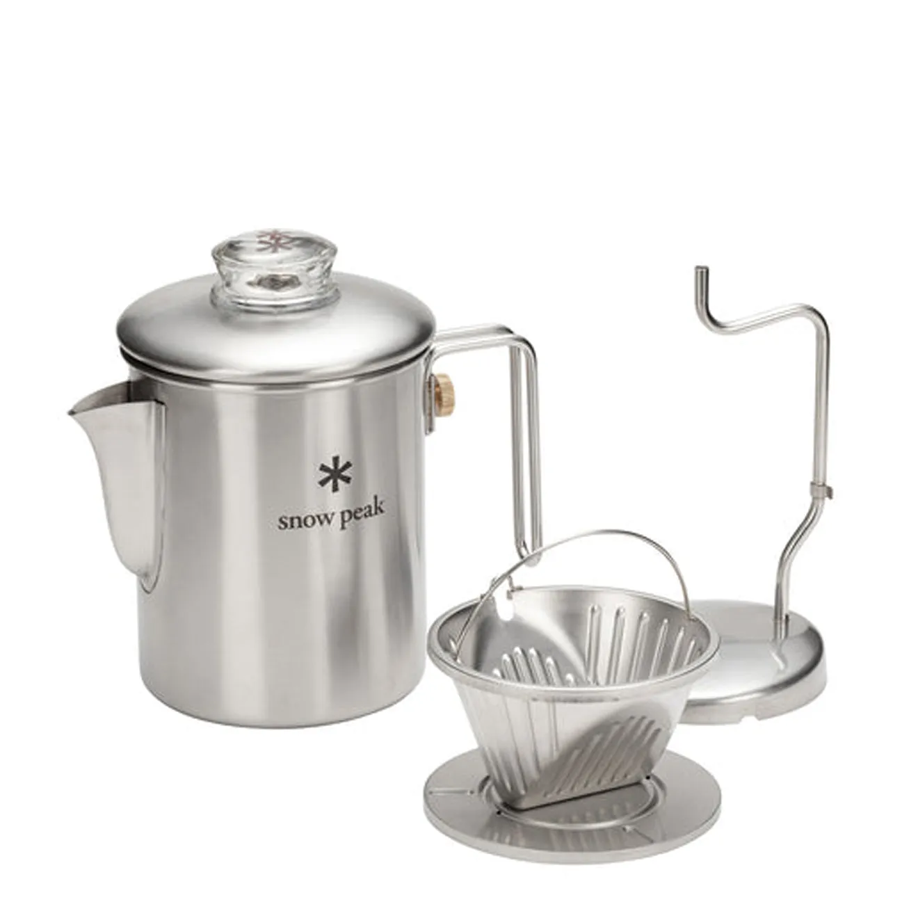 Snow Peak Field Coffee Master Silver