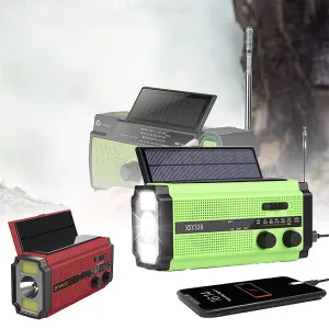 Solar Emergency Wind Up Radio