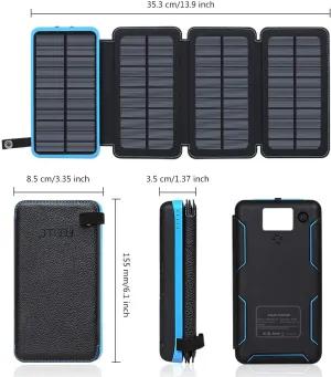 Solar Power Bank Portable Charger