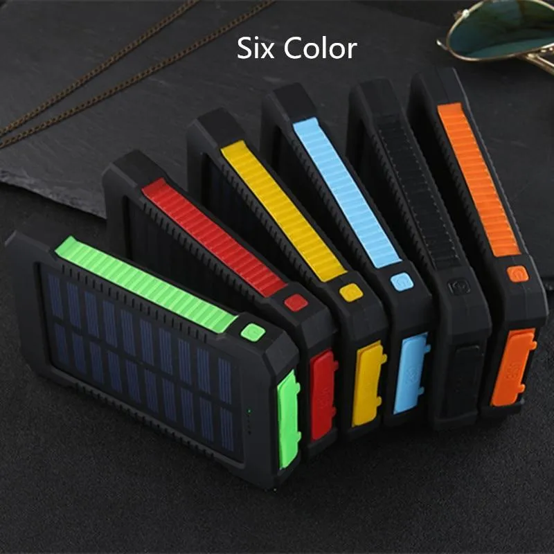 Solar Waterproof Power Bank 30000mAh