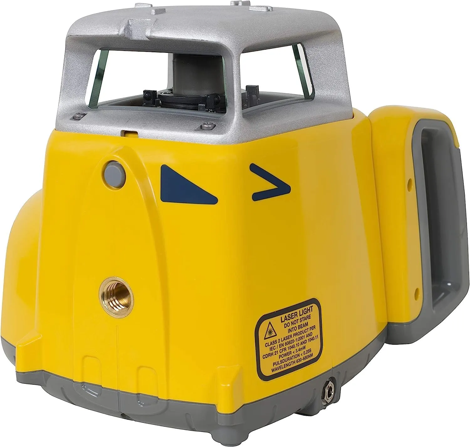 Spectra Precision LL300N-4 Laser Level, Self Leveling Kit with HL450 Receiver, Clamp, and NiMH Rechargeable Batteries, Yellow