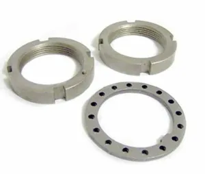 Spindle Nut Kit Compatible with Dana 44 or GM 10 Bolt Ford Chevy Dodge Jeep Manual Hubs
