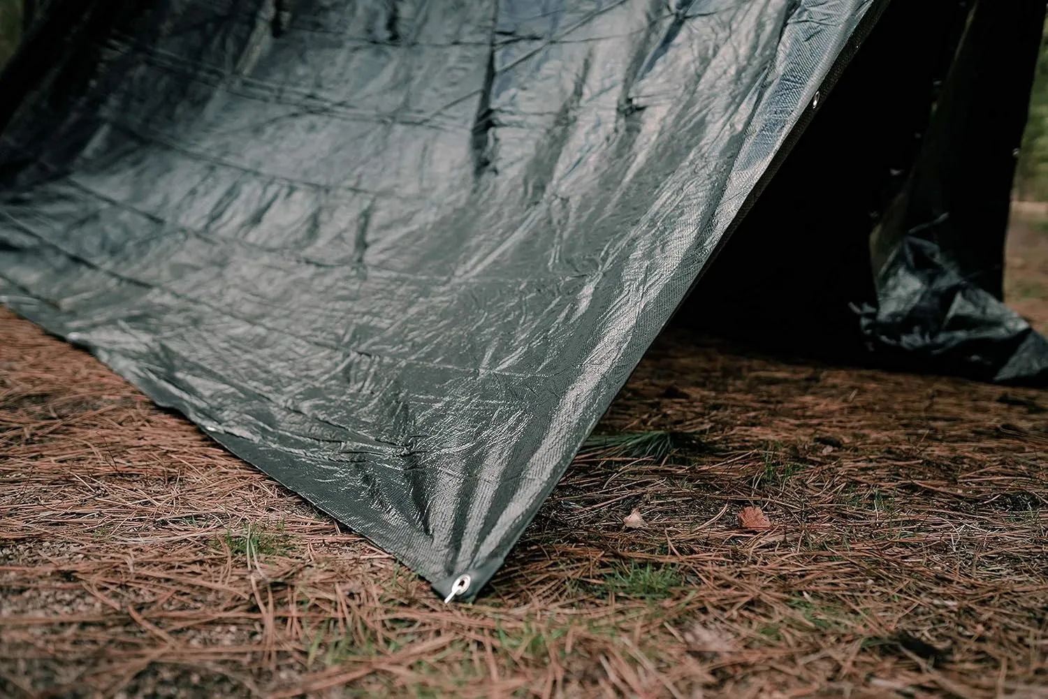 Stansport Medium-Duty Rip-Stop Tarp 10' x 12' - Dark Green (T-1012)