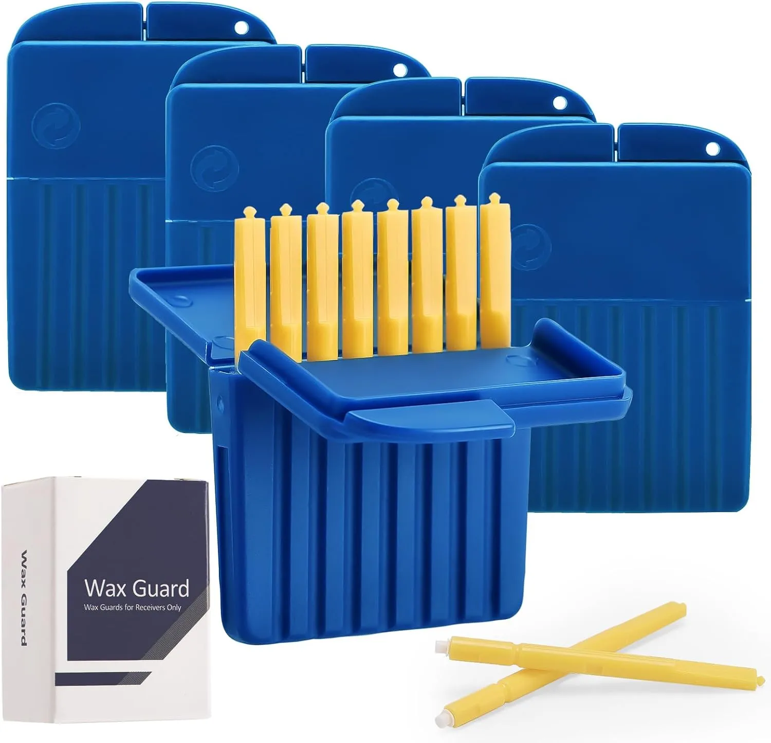 Starkey Hearing Aid Wax Guard Replacement Kit Easy to Use Wax Filters Keeps Hearing Aids Clean and Protected Prevents Earwax Dirt Starkey Hearing Aid Accessories,Hearing Aids Supplie (5)