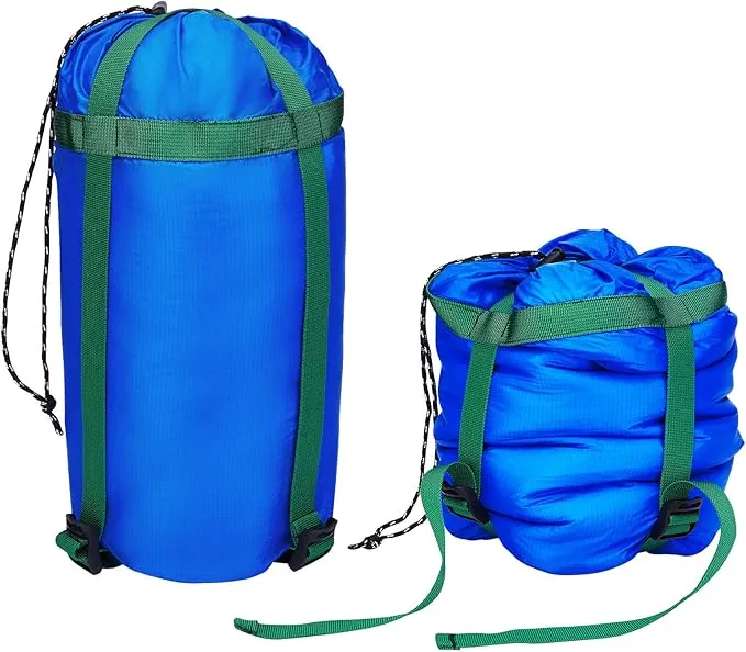 Stuff Sack Camping Storage Bag Waterproof Compression Outdoor Sleeping Bag