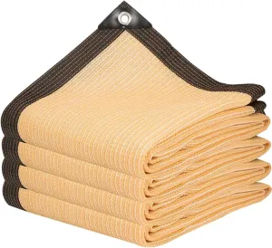 Sun Shade Cloth - Garden Shade Mesh Netting Cover with Grommets for Outdoor Pergola Patio Deck Plants Greenhouse Chicken Coop Swimming Pool（3x10FT