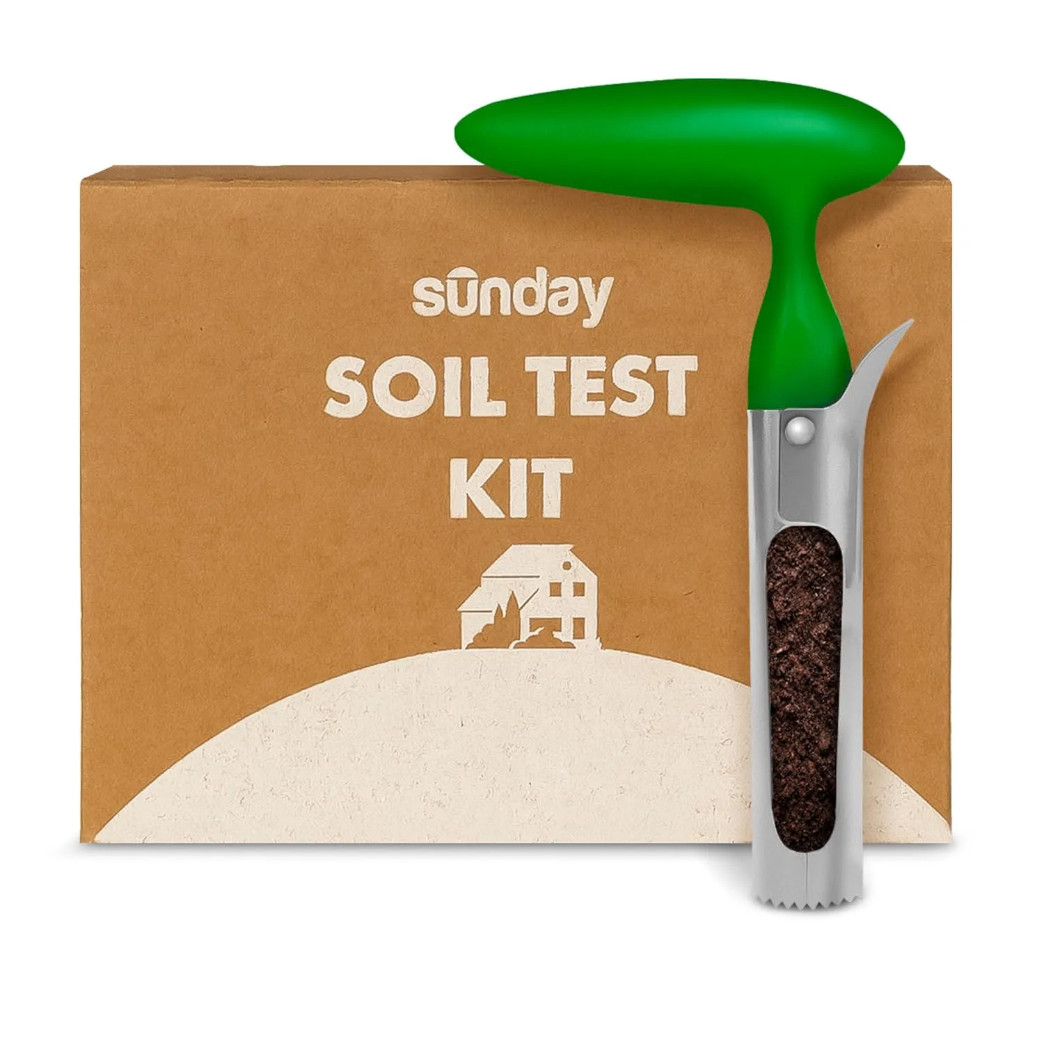 Sunday Soil Test Kit for Lawns - Helps Tailor Your Lawncare Plan - Tests for Soil’s Macronutrients & Micronutrients - Receive Results in 3-4 Weeks