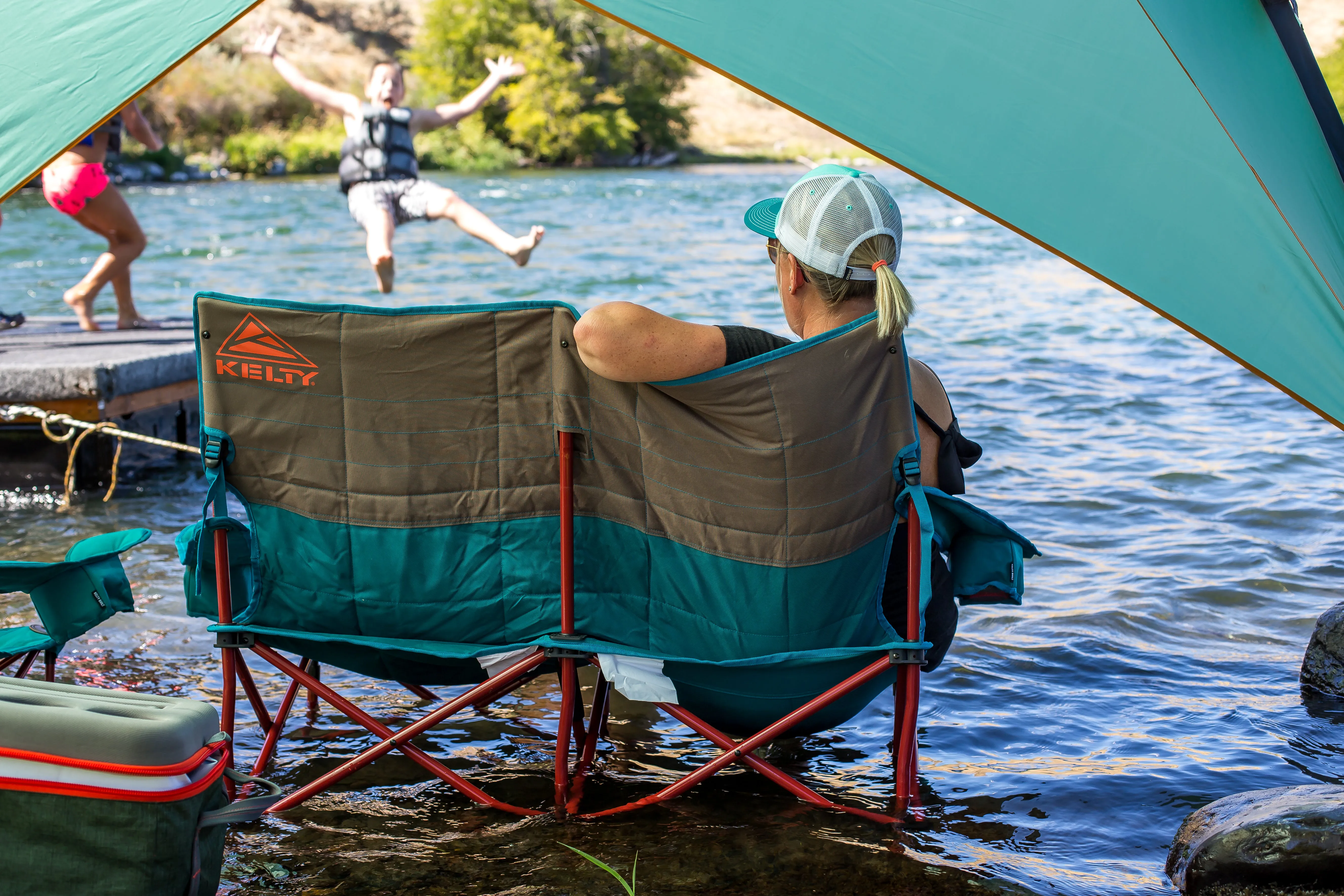 Sunshade With Side Wall Fallen Rock/Hydro
