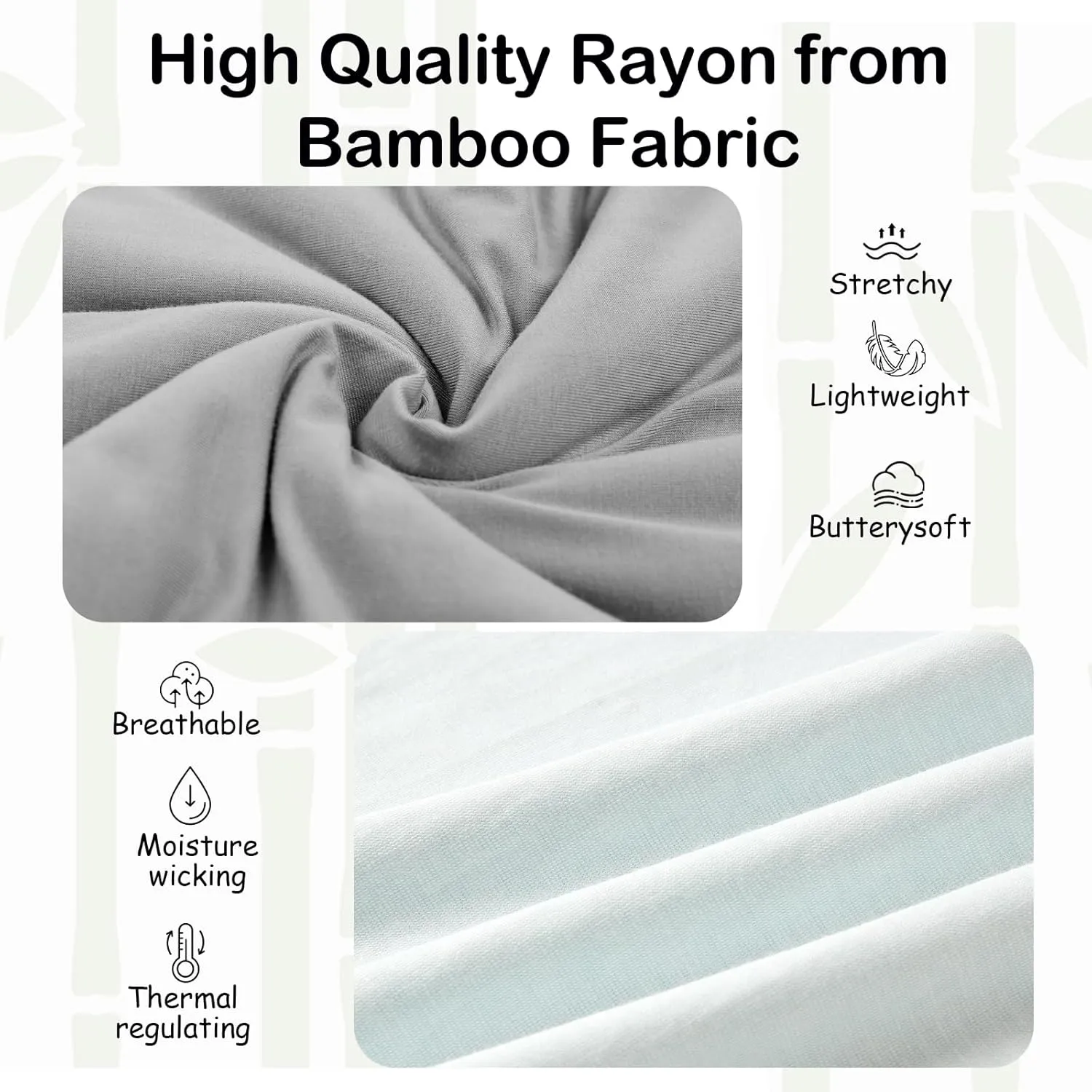 Supersoft Rayon Made from Bamboo Sleep Sack 3-6 Months Newborn Sleep Sack 0-3 Months 1.0 Tog Baby Wearable Blanket with 2-Way Zipper Unisex Sleeping Bag for Babies (2 Pack) Green & Gray