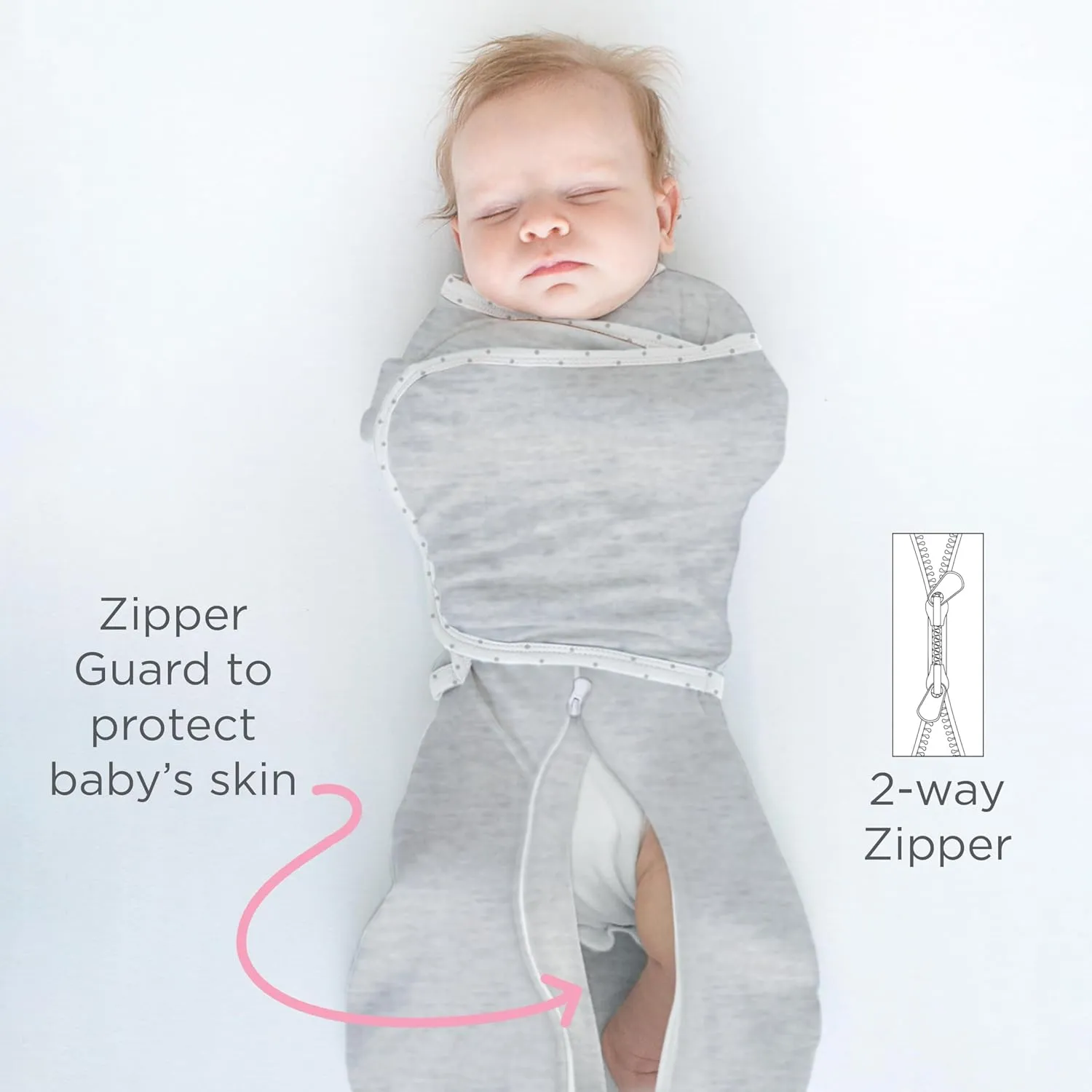 SwaddleDesigns 6-Way Omni Swaddle Sack® Arms Up Swaddle for Newborn, More Options to Calm Startle Reflex, Improves Sleep, Easy Transition Baby Sleep Sack, Sm, 0-3 Month, Watercolor Mountains & Trees