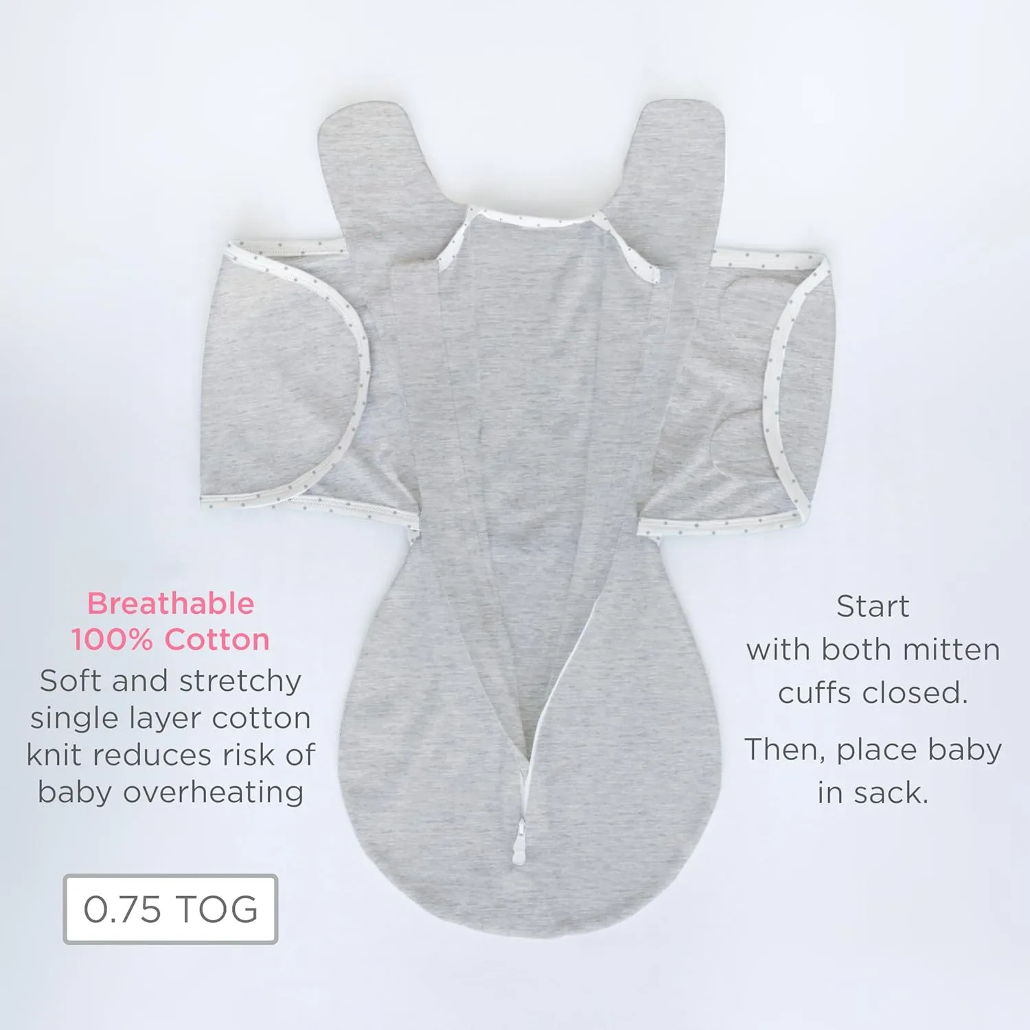 SwaddleDesigns 6-Way Omni Swaddle Sack® Arms Up Swaddle for Newborn, More Options to Calm Startle Reflex, Improves Sleep, Easy Transition Baby Sleep Sack, Sm, 0-3 Month, Watercolor Mountains & Trees