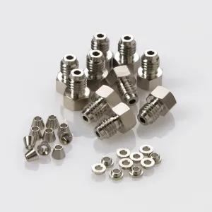 Swagelok Style Compression Fitting Kit, 10/pk - Equivalent to Agilent OEM 5062-2418
