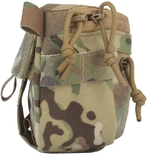 Tactical Sub Abdominal Pouch,Dual-Purpose Dangler Drop Pouch with Tourniquet Holder,Tactial Vest Chest Rig Carrying Kit Bag