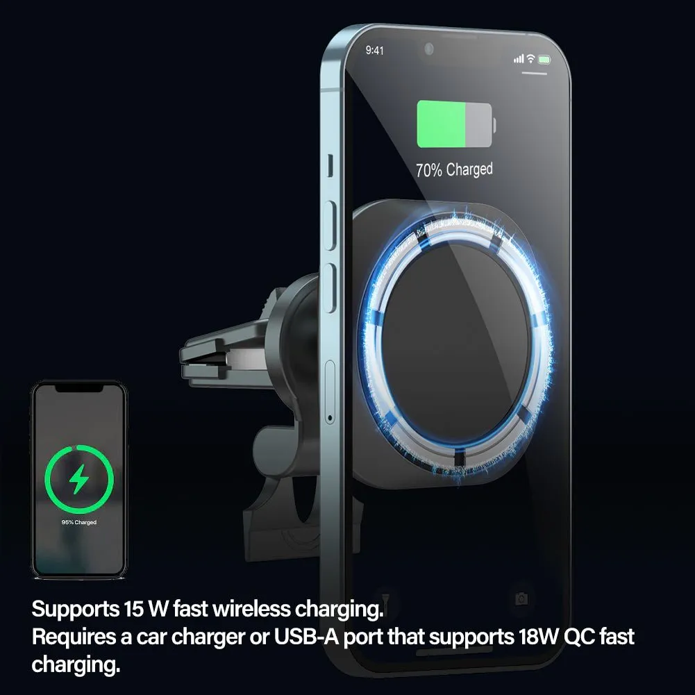 TEGAL 15W MagSafe Car Charger & iPhone Mount
