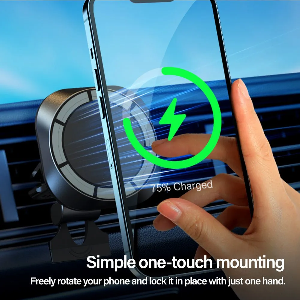 TEGAL 15W MagSafe Car Charger & iPhone Mount