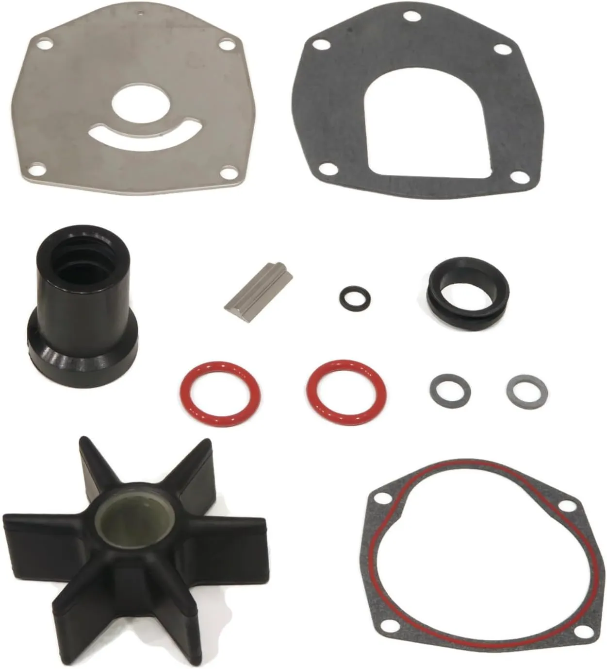 The ROP Shop | Water Pump Impeller Rebuild Kit for Chrysler, Force, US Marine 47-430262, 430262