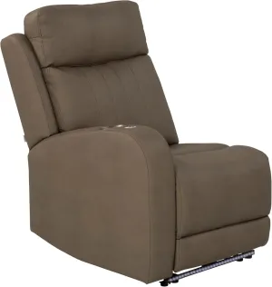 Thomas Payne Seismic RV Recliner - Right Hand - Grummond — Power Recline, Massage, Lumbar - LED Lighting, Cupholders - PolyHyde Fabric - High-Density Foam - Easy-to-Clean PolyHyde Vinyl — 2020129328