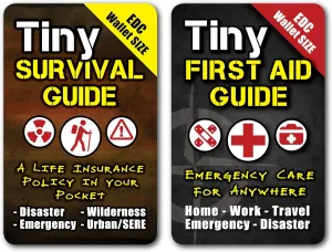 Tiny First Aid Guide: Emergency Medical Care for Anywhere - The Ultimate Step-by-Step, Everyday Carry: Survival Medicine Pocket, Micro-Guide (1 Tiny Guide & 1 Tiny Field Guide)