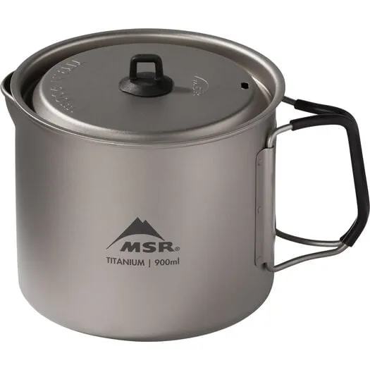 Titan Kettle 900ml Titanium