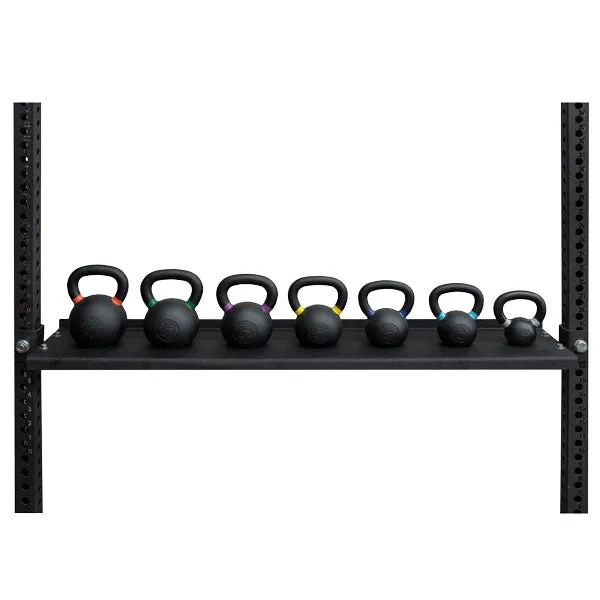 TITANIUM USA 105CM COMPETITION SERIES RIG KETTLE BELL AND DUMBBELL STORAGE SHELF - LASER CUT