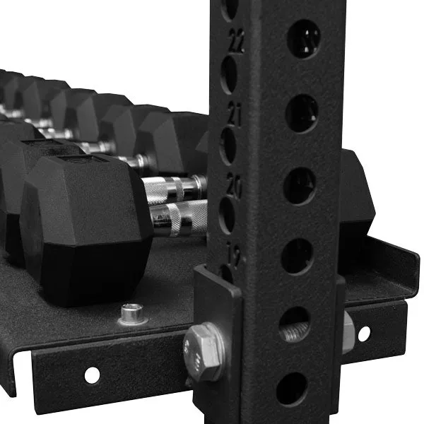 TITANIUM USA 105CM COMPETITION SERIES RIG KETTLE BELL AND DUMBBELL STORAGE SHELF - LASER CUT