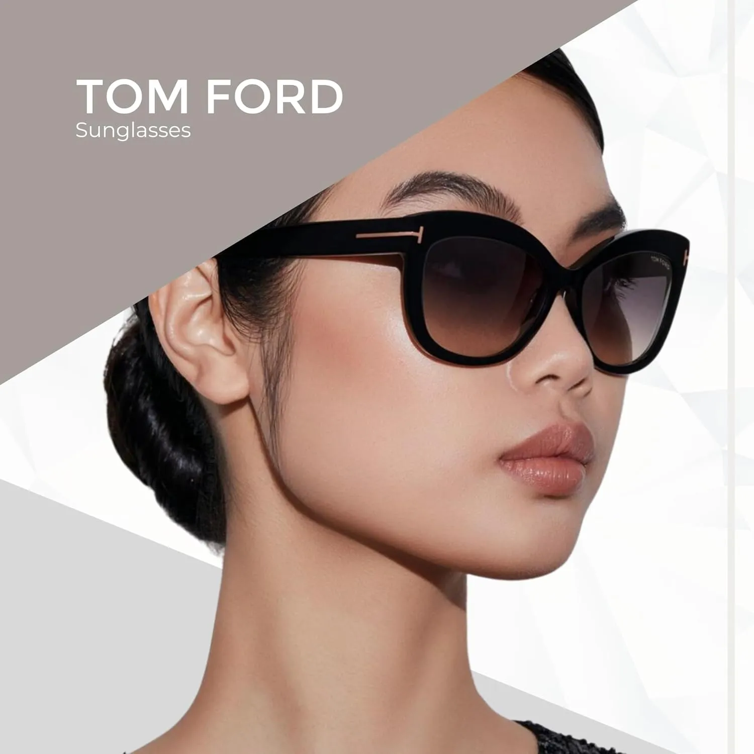 Tom Ford Fletcher FT0832 Square Sunglasses for Men   BUNDLE With Designer iWear Eyewear Kit