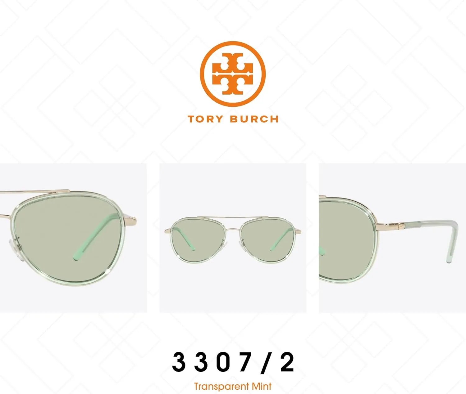 Tory Burch TY6089 Aviator Sunglasses for Women   BUNDLE With Designer iWear Eyewear Kit