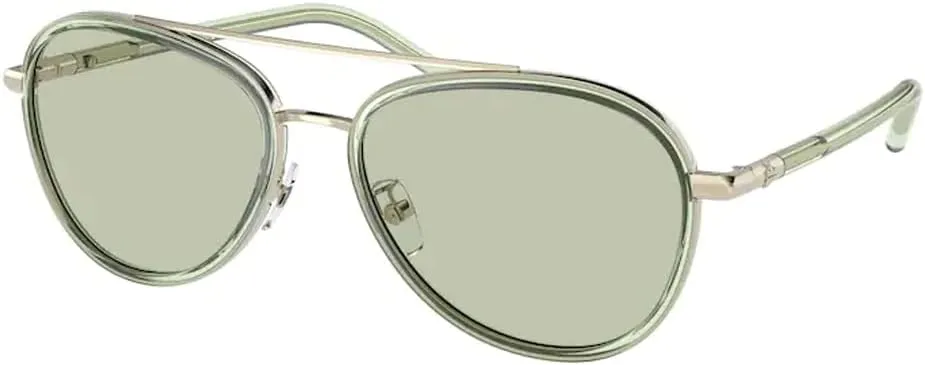 Tory Burch TY6089 Aviator Sunglasses for Women   BUNDLE With Designer iWear Eyewear Kit