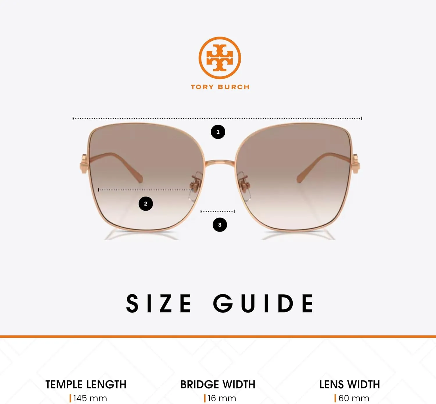 Tory Burch TY6106D Cateye Sunglasses for Women   BUNDLE With Deisgner iWear Complimentary Eyewear Kit