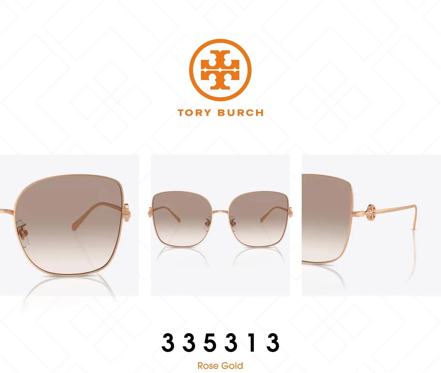 Tory Burch TY6106D Cateye Sunglasses for Women   BUNDLE With Deisgner iWear Complimentary Eyewear Kit