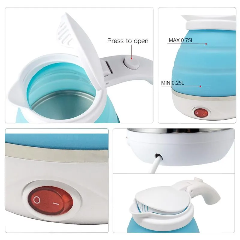 Travel Electric Kettle Collapsible