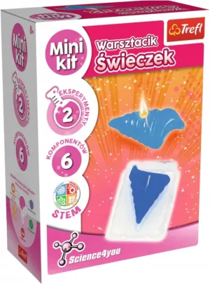 Trefl Science4You Warsztacik Świeczek Small Science Set for Children from 8 Years