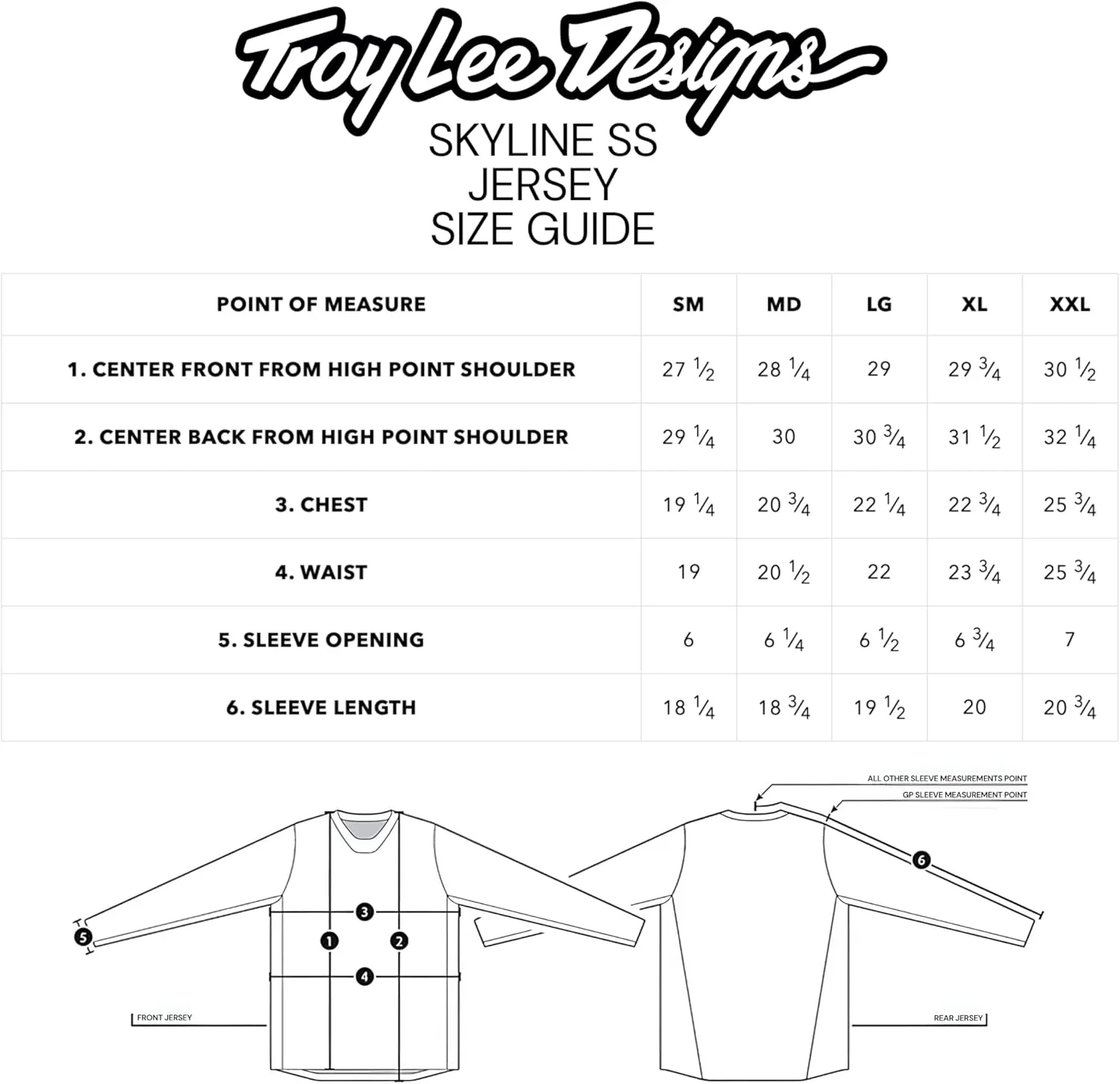 Troy Lee Designs Skyline AIR Short Sleeve Jersey