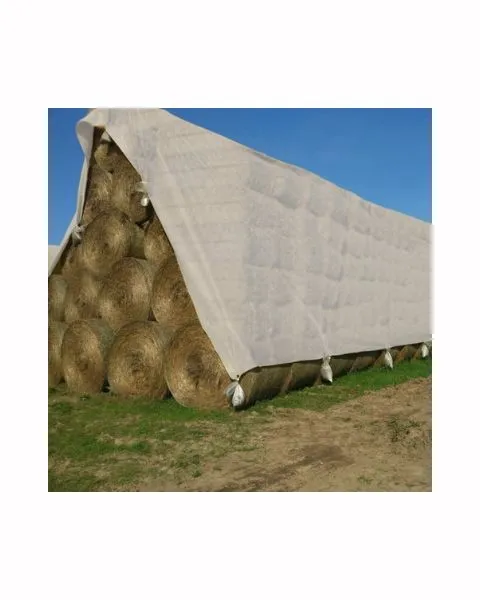 TUFFPAULIN HAY COVERS TARPAULIN-TIRPAL 200GSM (40FTX40FT, TRANSPARENT)