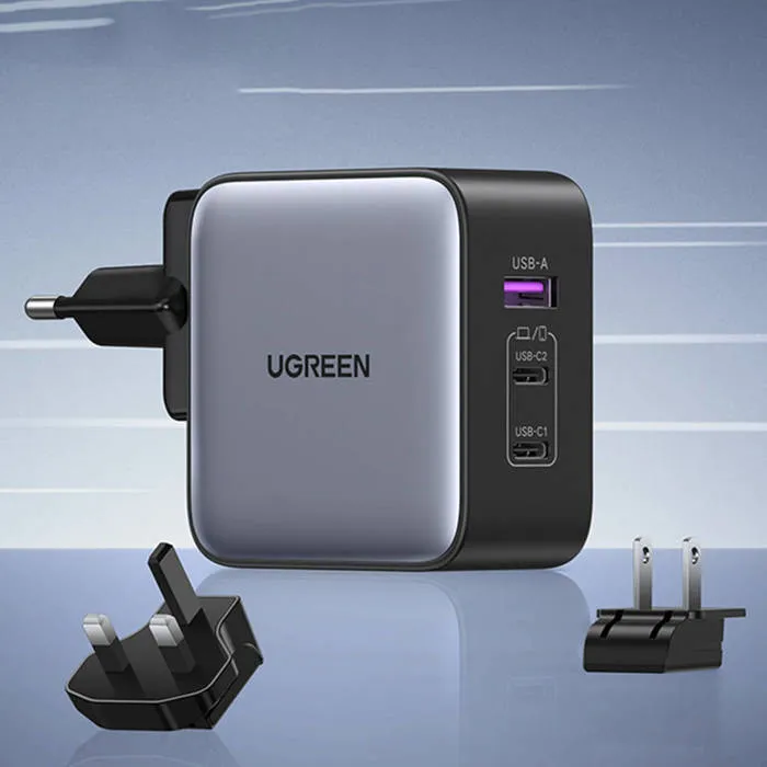 Ugreen GaN 65W Fast Charger (3-Port) CD296