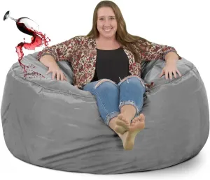 ULTIMATE SACK - SackGuard Universal Water Resistant Liner Cover for All Bean Bag Chairs - Protect Your Bean Bag Chair, Draw String, 2 (X-Large)