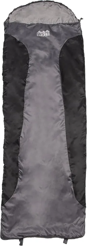 Ultra Lite 40-50 Degree Sleeping Bag or Liner, Black/Grey