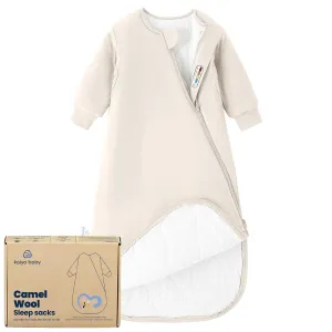 Unisex Sleeping Bag for Babies & Toddlers 3.5 Tog Sleep Sack 6-18Months, Wearable Blanket with Sleeves