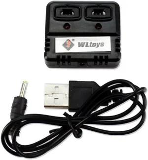 USB Battery Charger RC Spare Parts for WLtoys V911S V977 V931 XK K123 K124 K110 K110S K100 X100 A110 A100 A120 RC Helicopter Airplane