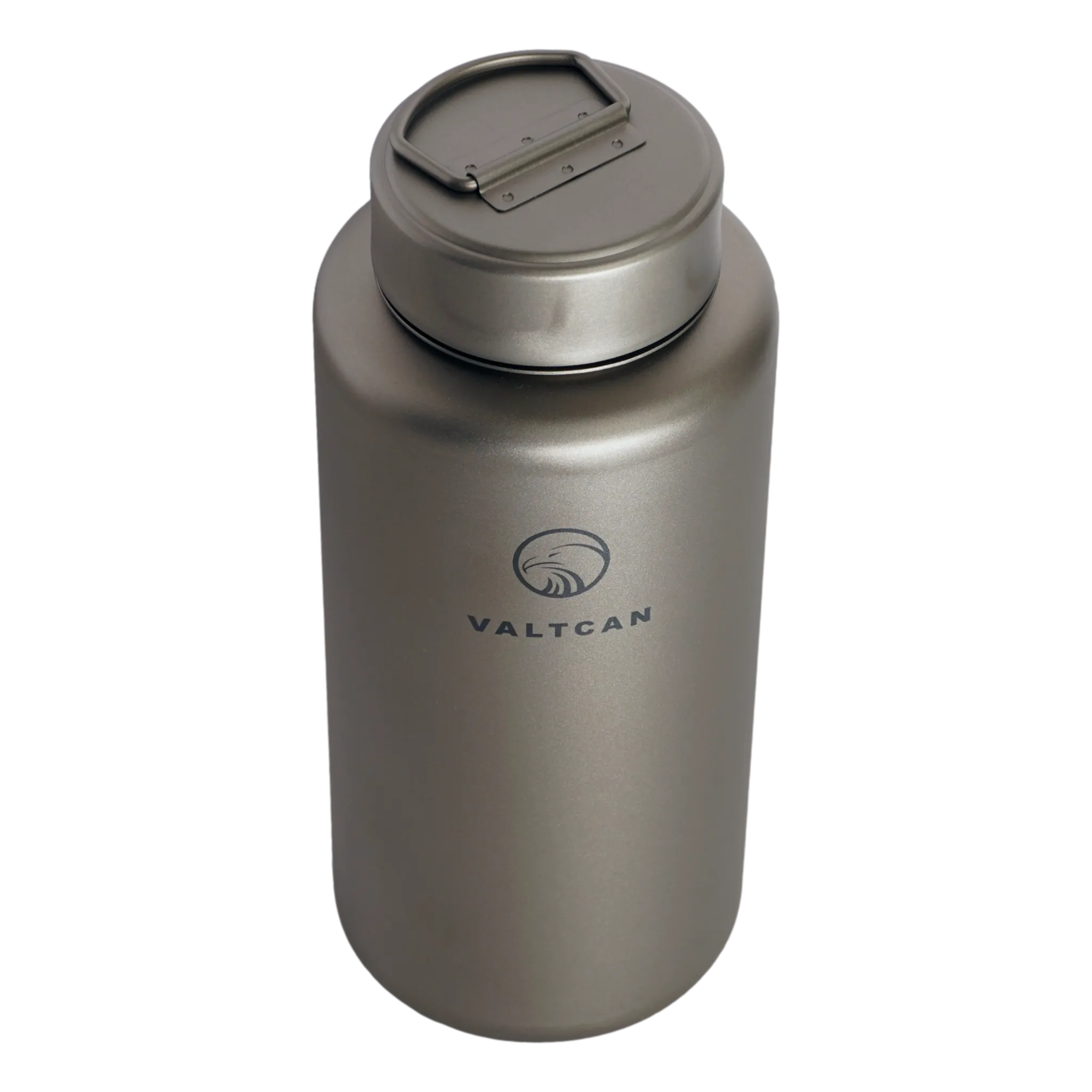 Valtcan 1000ml Titanium Water Bottle Wide Mouth Single Wall 34oz capacity Ultralight  219g