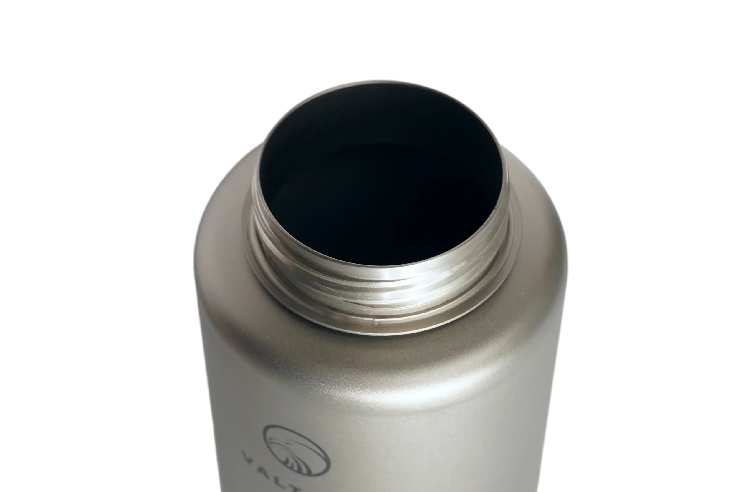 Valtcan 1000ml Titanium Water Bottle Wide Mouth Single Wall 34oz capacity Ultralight  219g
