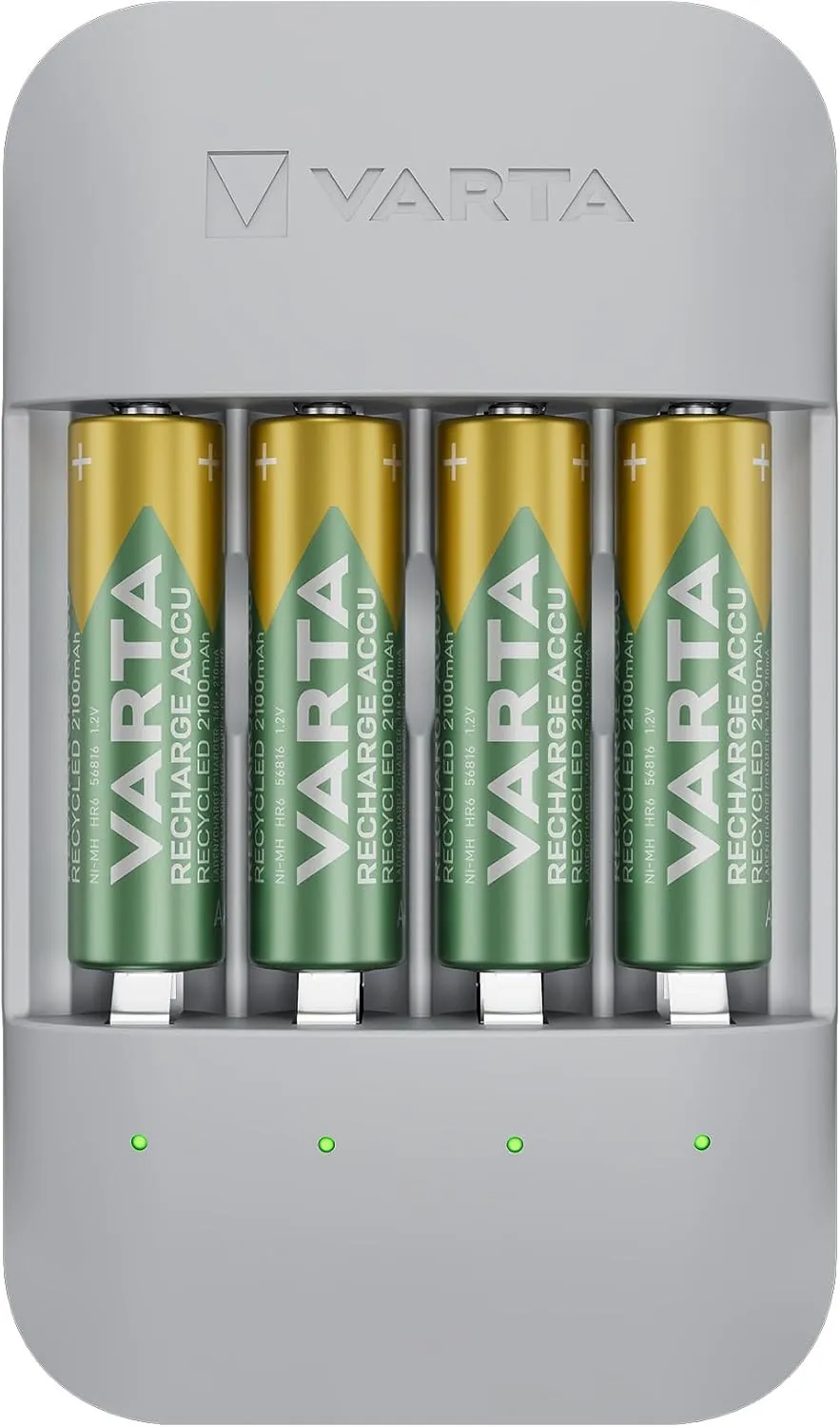 VARTA Eco Charger Pro Recycled 4X AA 56816 2100mAh
