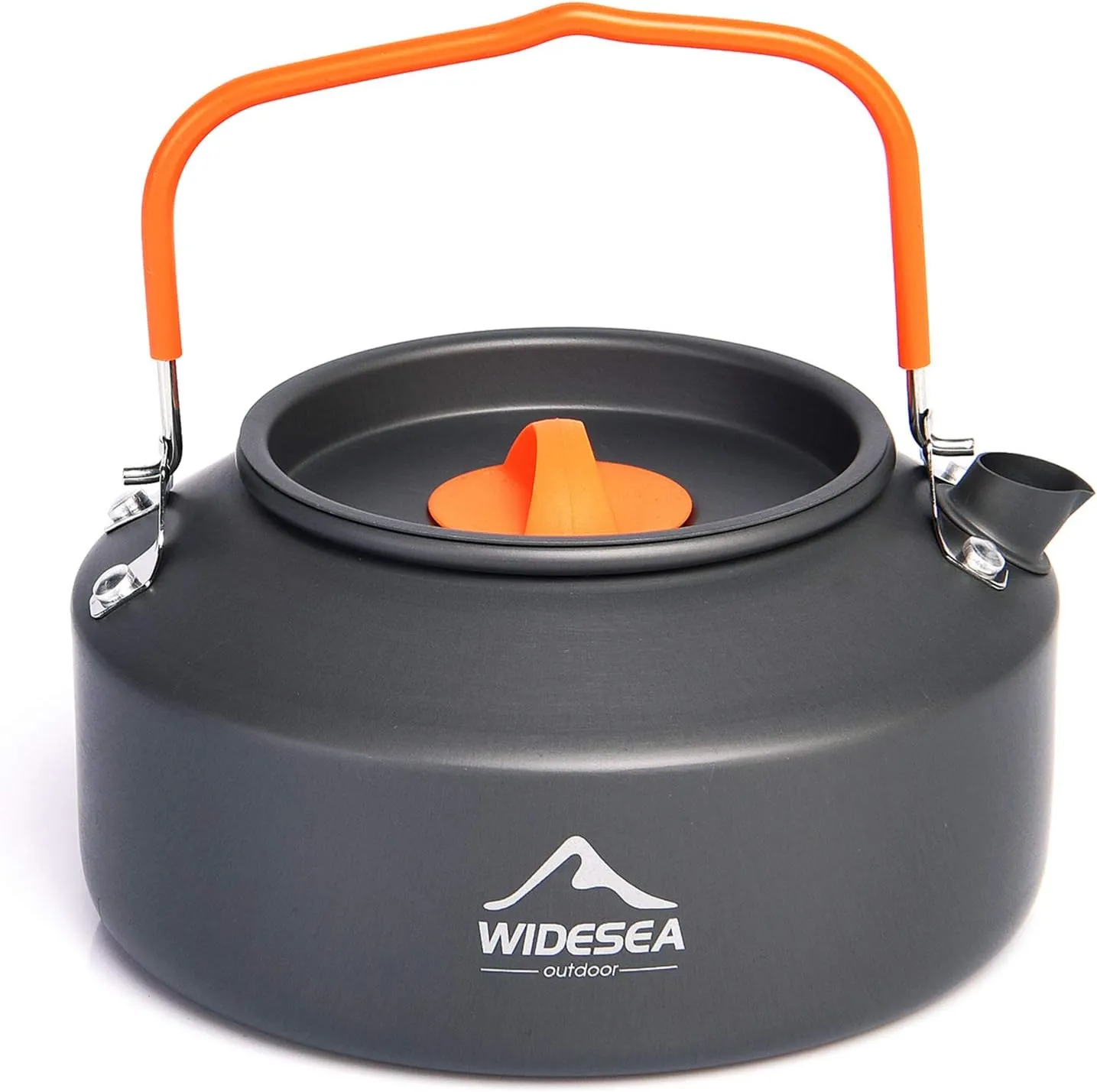 Widesea 1L Camping Kettle Portable Ultralight Aluminum Teapot for Backpacking,Hiking, Camping and Picnic