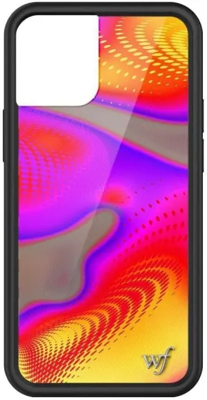 Wildflower Cases - Jaded London Heat Map Case, Compatible with Apple iPhone 13 Pro | Red, Swirl, Aura, Collab, Trendy - Protective Black Bumper, 4ft Drop Test Certified, Women Owned Small Business