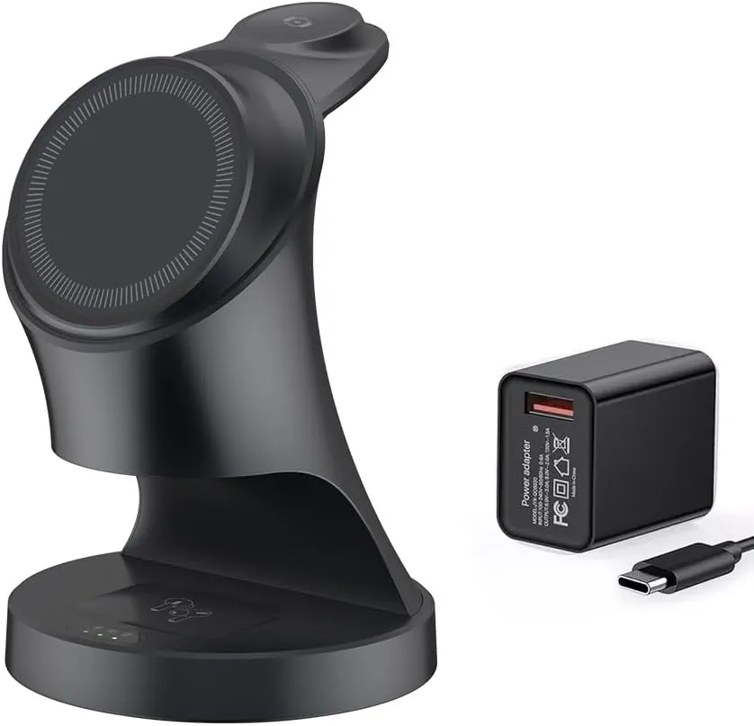 Wireless Charger,3 in 1 Magnetic Wireless Charger Stand, Fast Wireless Charging Dock for iPhone16/15/14/13/12 Series, Apple Watch Series, AirPods Pro.