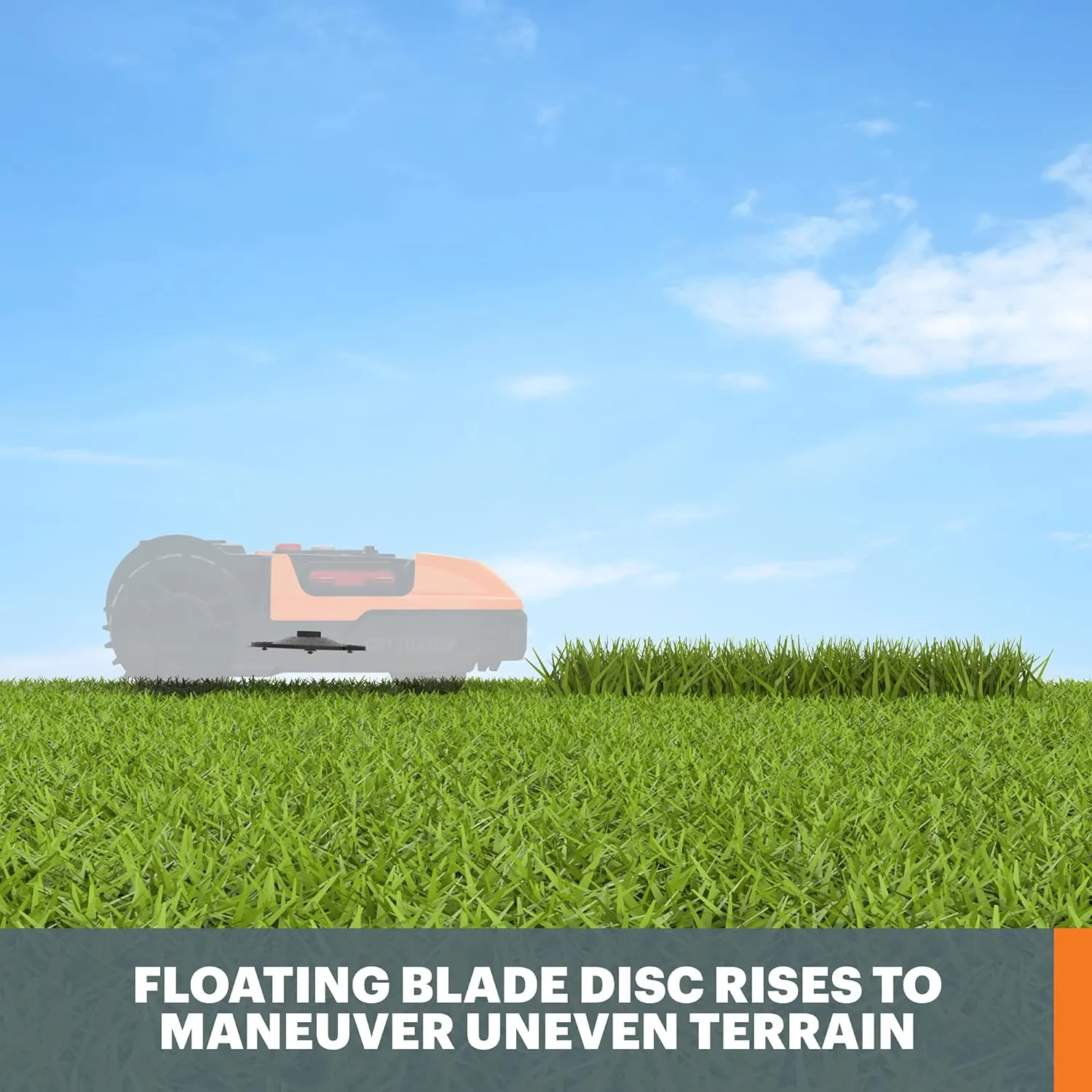 Worx Landroid M 20V Robotic Lawn Mower 1/4 Acre / 10,890 Sq. Ft Power Share- WR147 (Battery & Charger Included)